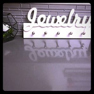 Decorative Bedroom Organizer/Hanger